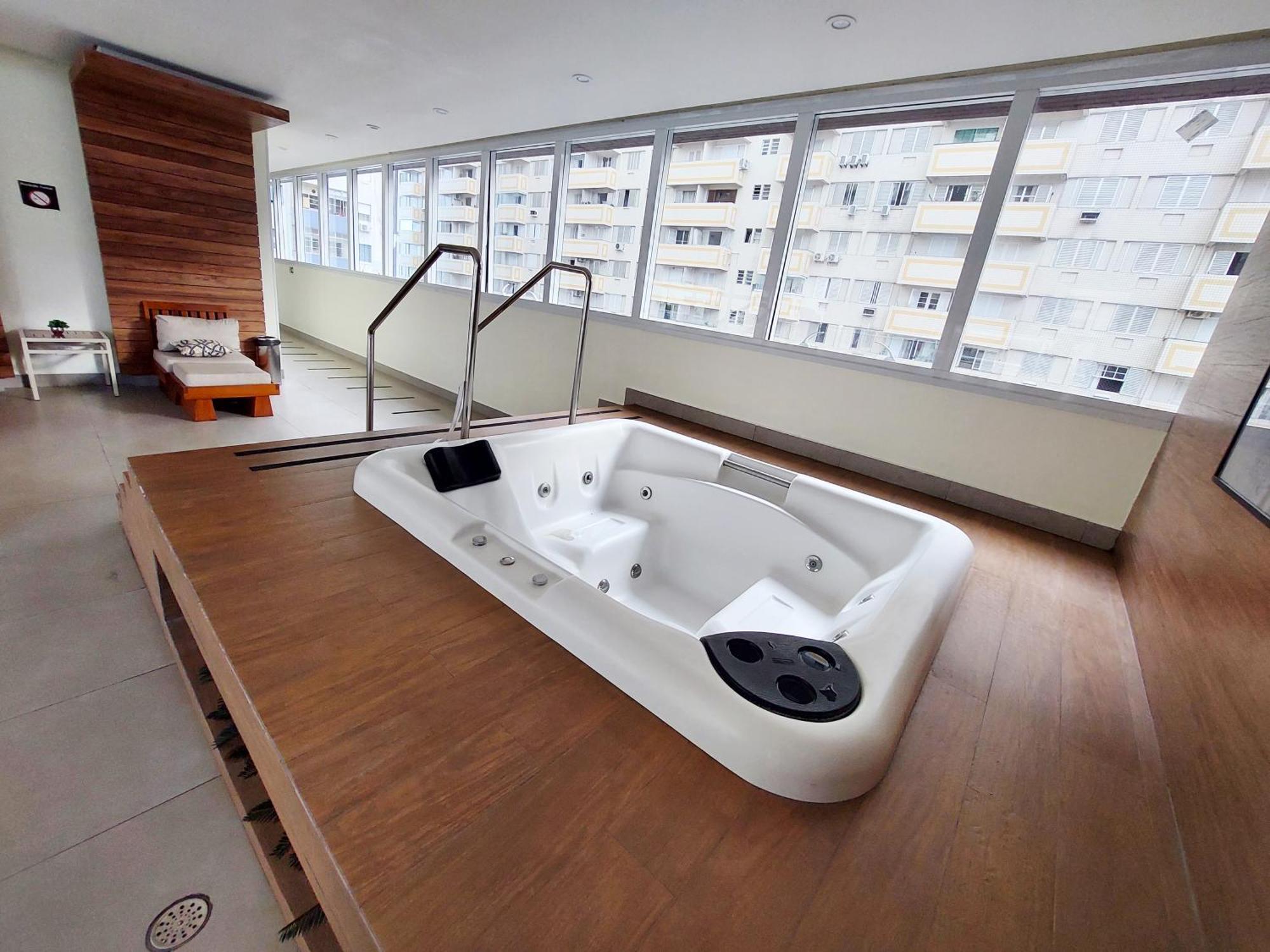 Apartmán Book Santos Unlimited 817 Elegancia Vista Mar Exteriér fotografie